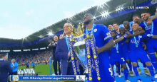 Leicester GIF - Leicester Champion Celebrate GIFs