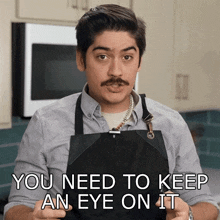 You Need To Keep An Eye On It Victor Nevárez GIF - You Need To Keep An Eye On It Victor Nevárez Internet Shaquille GIFs