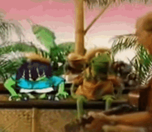 Kermit Caribbean Amphibian GIF - Kermit Caribbean Amphibian Sesame Street GIFs