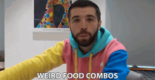 Weird Food Combos Joshua Bradley GIF - Weird Food Combos Joshua Bradley Josh Zerker GIFs