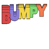 Bumpy Sticker