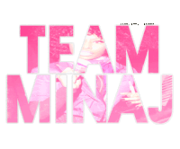 Nicki Minaj Team Minaj Sticker