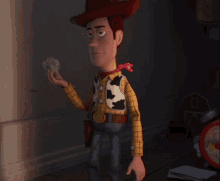 lint dust ball stuck woody toy story4