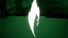a person in a video game with a white light coming out of their hand