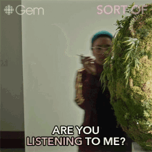 Are You Listening To Me 7ven GIF - Are You Listening To Me 7ven Sort Of GIFs