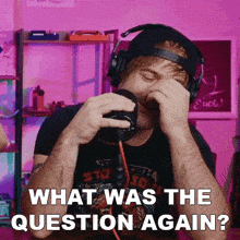 What Was The Question Again The Dickeydines Show GIF - What Was The Question Again The Dickeydines Show Could You Please Repeat The Question GIFs