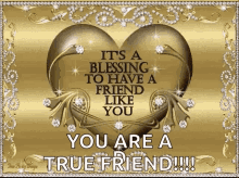 Friends Blessing GIF - Friends Blessing Heart GIFs