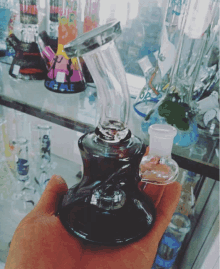 Glass Water Pipe Glass Bong GIF