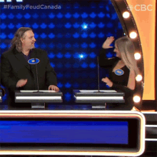 High Five Family Feud Canada GIF - High Five Family Feud Canada Yes GIFs