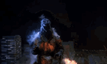 Burning Godzilla Atomic Breath GIF - Burning Godzilla Atomic Breath GIFs