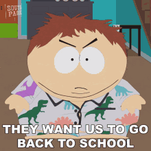they want us to go back to school south park pandemic special s24e1 s24e2