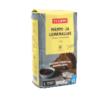 a package of tuoppi maimmi-ja leipämallas bread flour