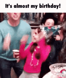 Almostbirthday GIF - Almost Birthday It Is Almost My Birthday Excited GIFs
