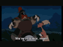 When Someone Doesn'T Get The Hint That I'M Mad At Them.  GIF - Mulan Were In A War GIFs