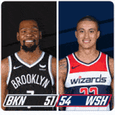 Brooklyn Nets (51) Vs. Washington Wizards (54) Half-time Break GIF - Nba Basketball Nba 2021 GIFs