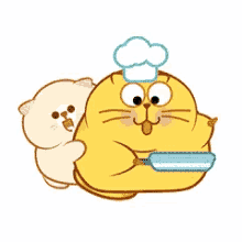 Cats Cooking GIF - Cats Cooking Flip GIFs