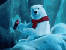 polar bear coke clapping