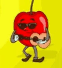 Cherry Sunglasses GIF