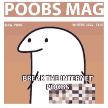 Poobs Magazine Break The Internet GIF - Poobs Magazine Break The Internet Censored GIFs