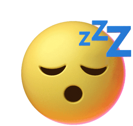 Sleepy Lazy Sticker - Sleepy Lazy Snore Stickers
