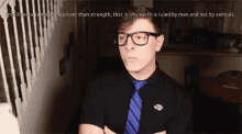 Intelligence Is More Important Than Strength Logan Sanders GIF - Intelligence Is More Important Than Strength Logan Sanders Smart GIFs