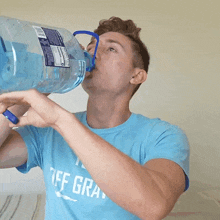Drinking Water Brandon William GIF - Drinking Water Brandon William Hydrating GIFs