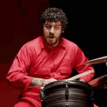 Playing Drums Pedro Unzueta GIF