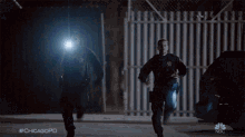 Running Chicago Pd GIF - Running Chicago Pd Lets Go GIFs