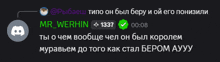 a screenshot of a discord conversation between mr werhin and @rybaew