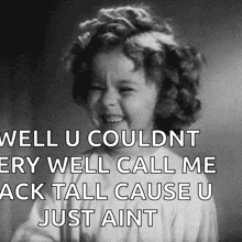 Laughing Shirley Temple GIF