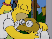 Homer Kiss GIF - Homer Kiss Hans GIFs
