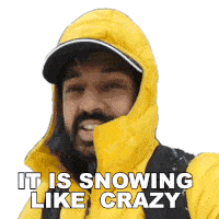 It Is Snowing Like Crazy Faisal Khan Sticker - It Is Snowing Like Crazy Faisal Khan Its Snowing A Lot Stickers
