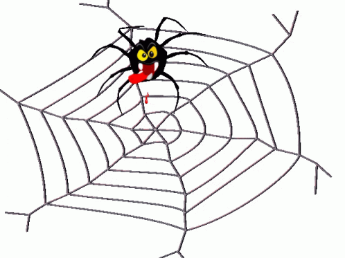 Spider Web Sticker - Spider Web Halloween - Discover & Share GIFs