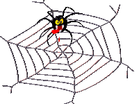 Spider Web Sticker - Spider Web Halloween Stickers