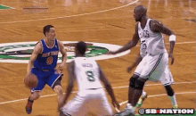 Ball To The Face - Flop GIF - Flop Ball Toface Basketball GIFs