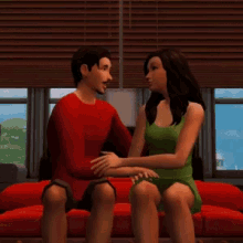 Sims Kisses GIF - Sims Kisses Kissing GIFs