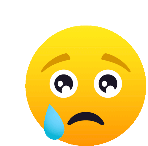 Crying Face Joypixels Sticker - Crying Face Joypixels Crying Stickers