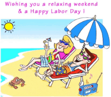Relaxing Labor Day Weekend Happy Labor Day Weekend GIF - Relaxing Labor Day Weekend Happy Labor Day Weekend Beach GIFs
