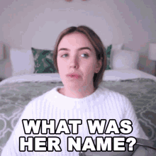 What Was Her Name Stella Rae GIF - What Was Her Name Stella Rae I Cant Remember Her Name GIFs