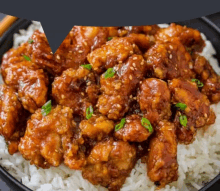 General Chicken With Rice Chicken And Rice GIF - General Chicken With Rice General Chicken Chicken And Rice GIFs