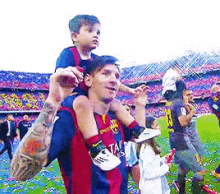 梅西 足球 世界杯 小孩 GIF - Lionel Messi Football World Cup GIFs