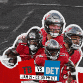 Detroit Lions Vs. Tampa Bay Buccaneers Pre Game GIF - Nfl National Football League Football League GIFs