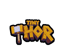 Tiny Thor Thor Sticker - Tiny Thor Thor Logo Stickers