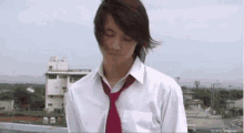 Takumi Saito 高校生　制服 GIF - Takumi Saito Windy Alone GIFs