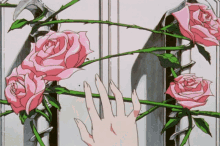 Rose Anime GIF - Rose Anime Hand GIFs