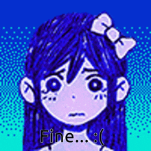 Fine Sad GIF - Fine Sad Aubrey Omori GIFs