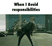 avoid responsibilities matrix