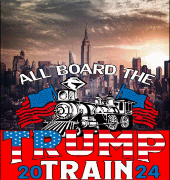 Trump 2024 Trunp Train GIF - Trump 2024 Trunp Train JOHNCARLDUCK - Discover  & Share GIFs