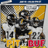 Buffalo Bills Vs. Pittsburgh Steelers Pre Game GIF - Nfl National Football League Football League GIFs