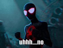Across The Spider Verse Spider-verse Miles GIF - Across The Spider Verse Spider-verse Miles Uhh No GIFs